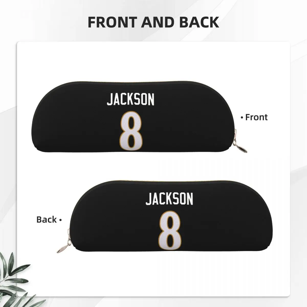 Piórniki Lamar Jackson Pojemnik na długopisy Przechowywanie Artykuły papiernicze Duża pojemność Pudełko na długopisy Piórnik dla uczniów Prezenty