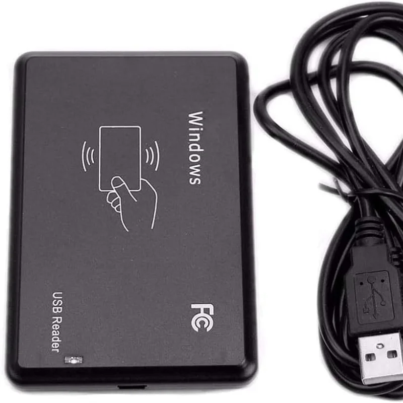 Czytnik RFID FFYY-USB Dual Band ID+ IC Bezdotykowy Czytnik Kart Inteligentnych z Regulacją Czułości Obsługa Telefonów Komórkowych i Systemów Windows