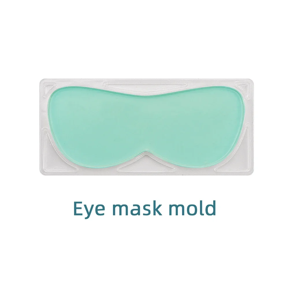 Molde reutilizable de plástico para mascarilla Facial, herramienta de fabricación de máscaras de frutas y verduras, bandeja transparente, 7 estilos por juego