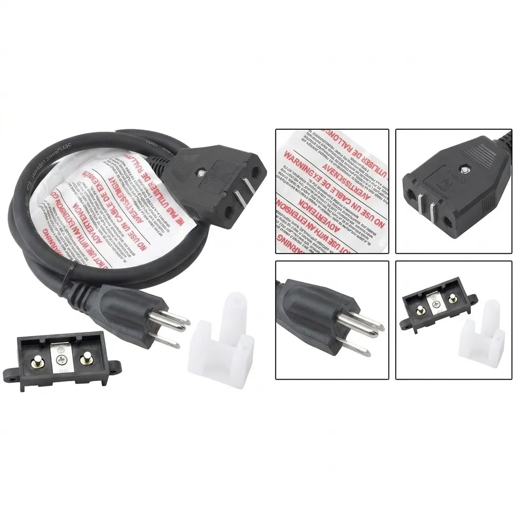 Fryer Replacement Part Magnetic Power Cord Break-away Magnet Design Heat Resistant Up To 1050 Stable Electrical Conduction