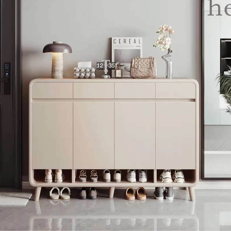 Designs Multi Layer Shoe Rack White Thin Drawers Multipurpose Shoe Rack Nordic Narrow Articulos Para El Hogar House Furniture