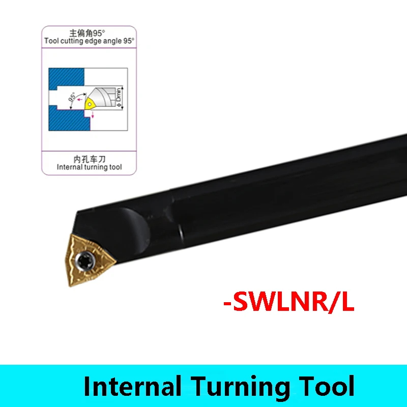 LIHAOPING S16Q-SWLNR08 S18Q-SWLNR08 S20R-SWLNR08 Inner Hole Screw Internal Turning Tools Lathe Cutting SWLNR Carbide Insert WNMG