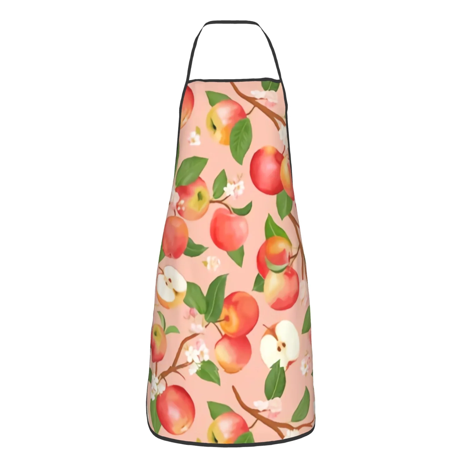 Leaves Flowers Aprons for Women Men Resistant To Stains Breathable Design Durable Suitable Aprons for Cooking Cleaning