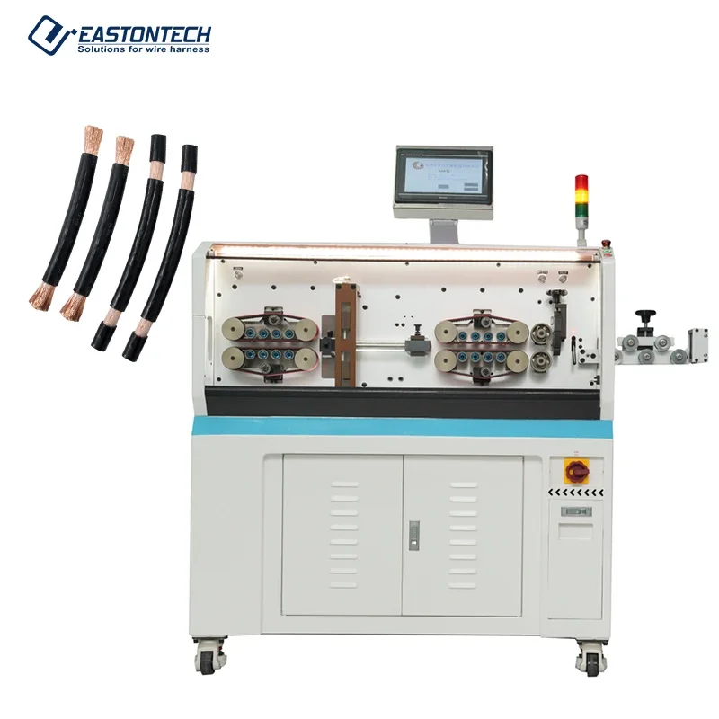 EW-05E-1 Automatic Power Electric Wire Cable Cutting And Stripping Machine 150sqmm Wire Stripping Machine