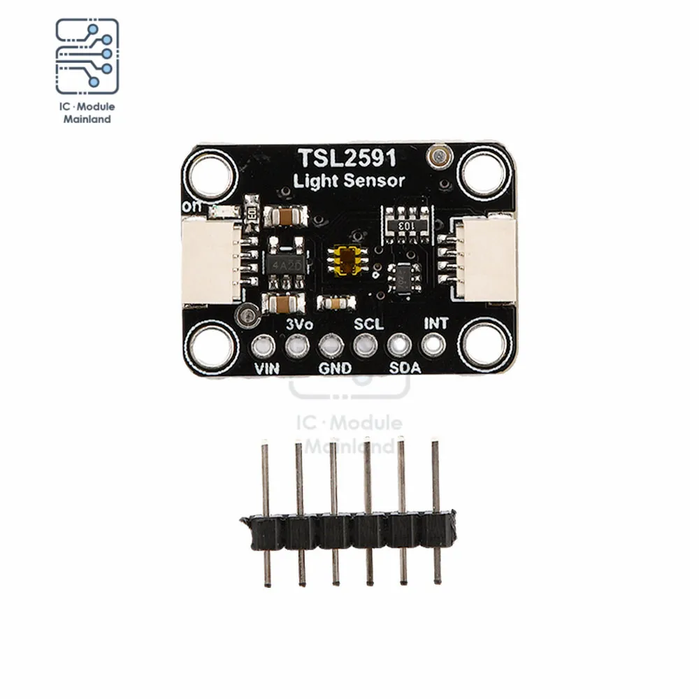 

DC3-5V TSL2591 Digital Optical Sensor Module I2C Interface Measures up to 88000 lx Low Power Consumption Suitable for Lighting