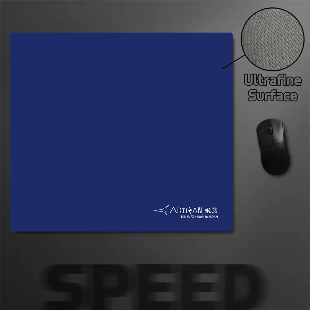 ARTISAN FX 99 Schwarzes Mauspad Gaming-Mauspads Rutschfester, genähter Rand PC-Zubehör Speed Professional Artisan Mousemat