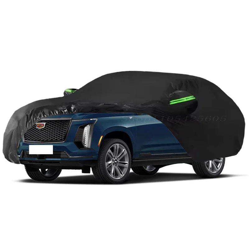 

For Cadillac Escalade Outdoor Protection Full Car Covers Snow Cover Sunshade Waterproof Dustproof Exterior Car Accessories