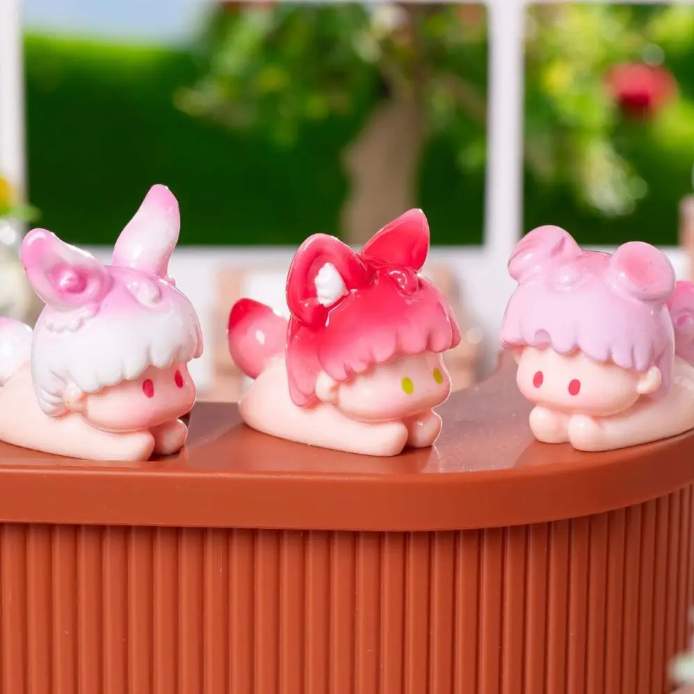 DIY Handwerk Harz Tier Modell Modernes Design Miniatur Miniatur Tier Figur Harz Material Cartoon Stil Mini Tier Modell