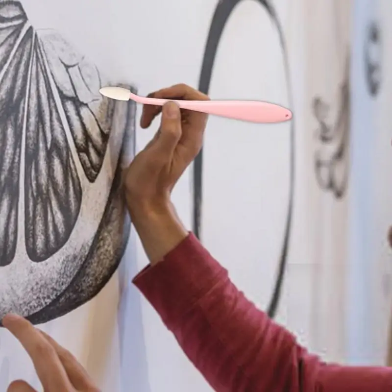 スタンプペーパーアートのブレンド、アーティスト、木炭用の摩擦スポンジ付きの多目的人間工学に基づいたスケッチワイプスクレーパー