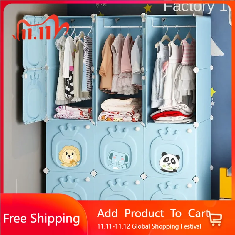 

Aesthetic Bedroom Furniture Multilayer High-Capacity Storage Cabinet Locker Collapsible Partitions Vestidores Hotel Furniture