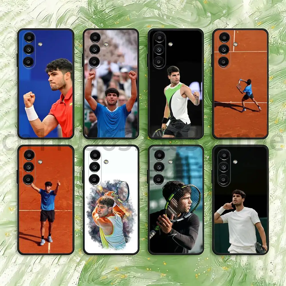 Carlos Alcaraz S-Spanish P-Professional Tennis-S Phone Case For Samsung S25,24,21,22,23,S30,Ultra,S20,Plus,Fe,Lite,Note,S10,S9,