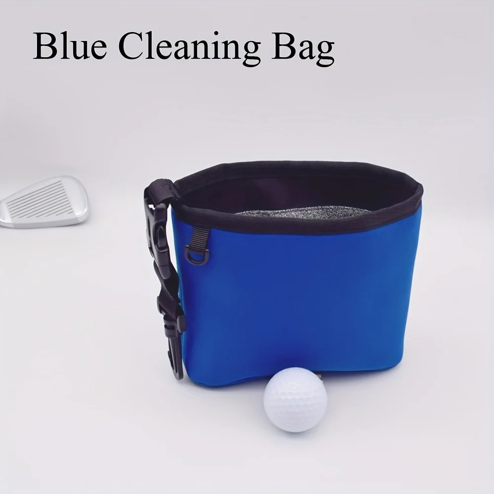 Golf Club Reinigung Tasche Tragen Widerstehen Ausrüstung Reinigung Beutel Golf Ball Organizer Tasche Golf Club Tasche Zubehör – Detail 8