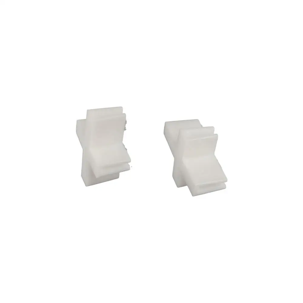 10PCS T/Cross/Three-way Type Cross Buckle Fixing Clip White Plastic Partition Extension Buckle Drawer Partition Accessories