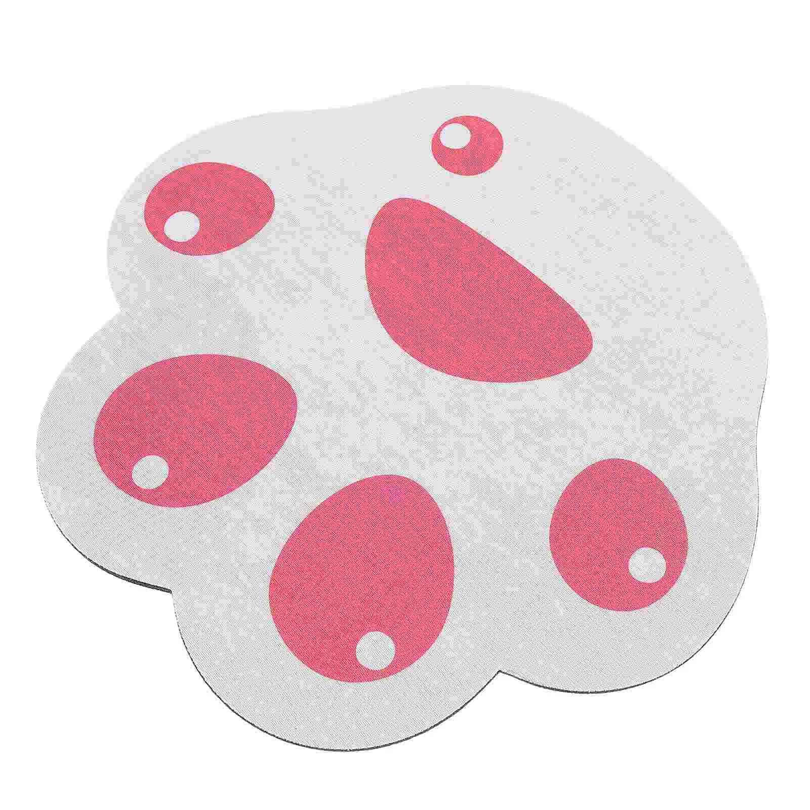 

Mouse Pad Adorable Cat Paw Mousepad Cartoon Kitten Mousepads Computer Cushion Anti-slip Laptop Rubber Wrist Lovely