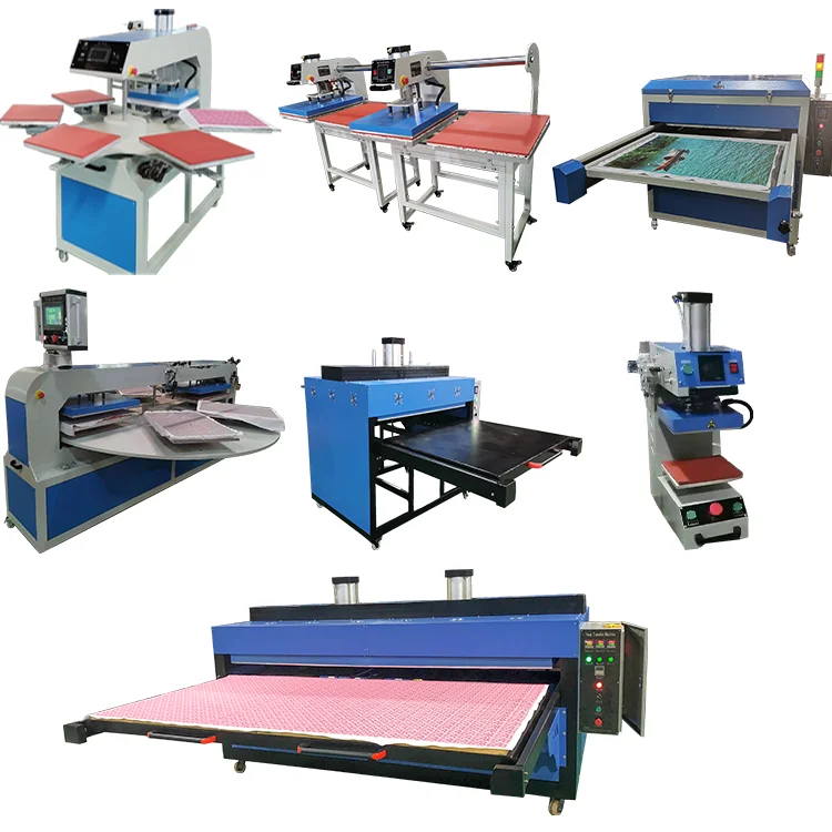 TIFFAN 80*100 cm 80x100cm heat press 6080 automatic heat transfer machine plancha para sublimar 80 x 100 heat press machine