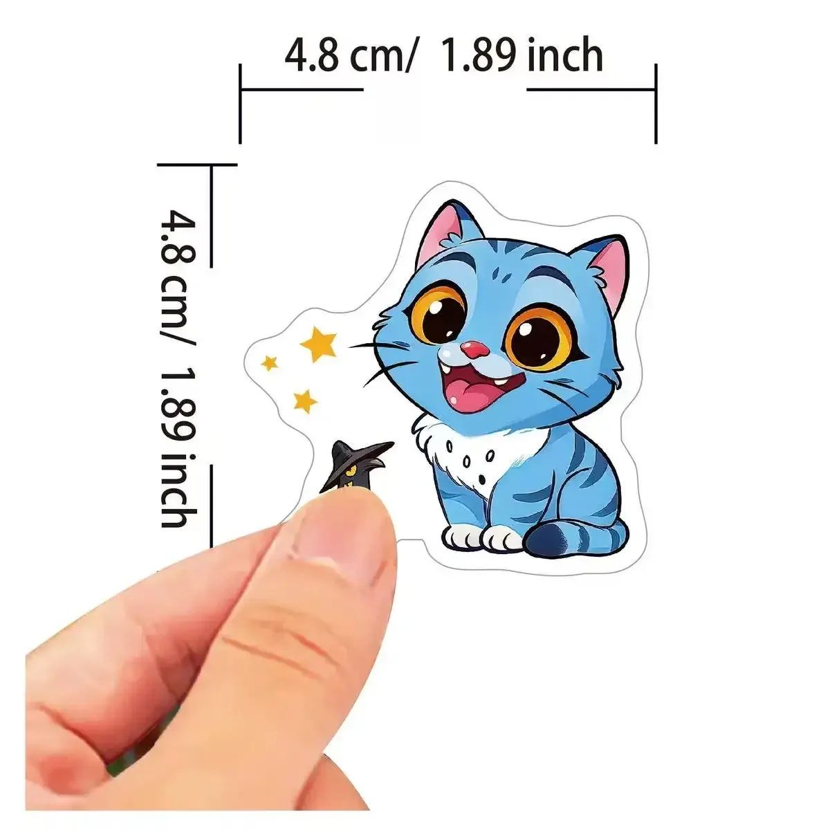 50-500 pçs novo anime kpop demônio caçadores adesivos diy scrapbooking telefone bagagem skate decalque à prova dwaterproof água kawaii