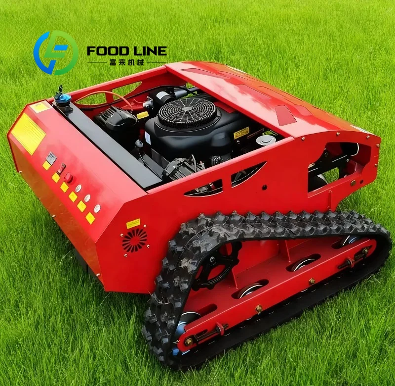 Zero Turn Remote Control Lawn Mower Flexible Maneuverable Grass Cutting Tool For Complex Landscape Garden Yard Site