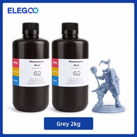 ELEGOO 2/4KG ABS-Like Resin 3D Printer Resin 405nm LCD UV Curing Resin for LCD 3D Printing for Saturn 4 Ultra