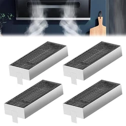 Filtro de repuesto de recirculación de Aire Limpio (x4) para capuchas de cocina, compatible con Siemens HZ9VRCR0 Bosch HEZ9VRUD0 17004796