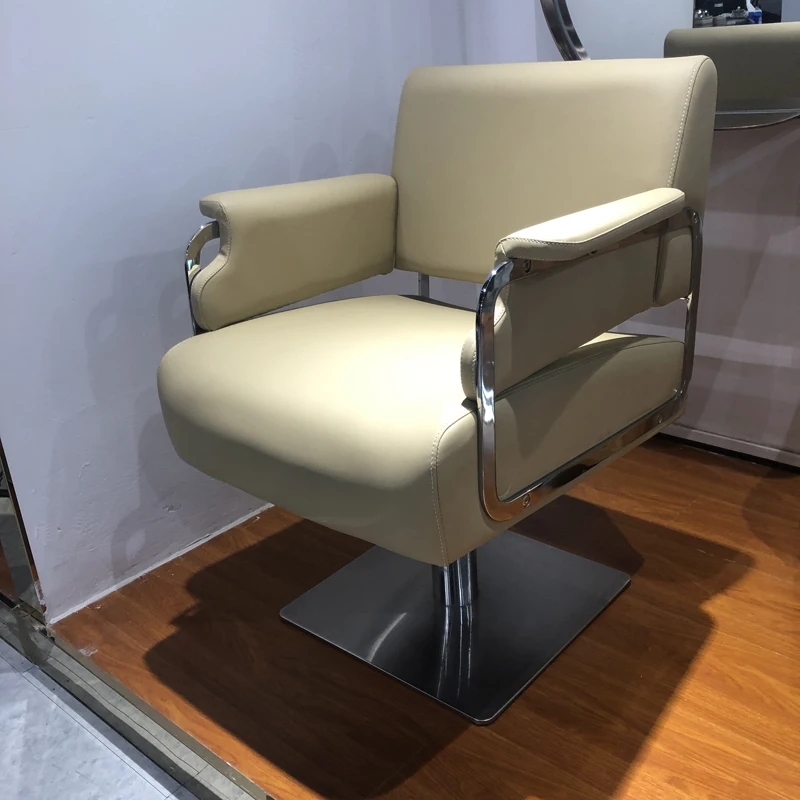 

Stainless steel hair cutting chair dyeing and ironing chair