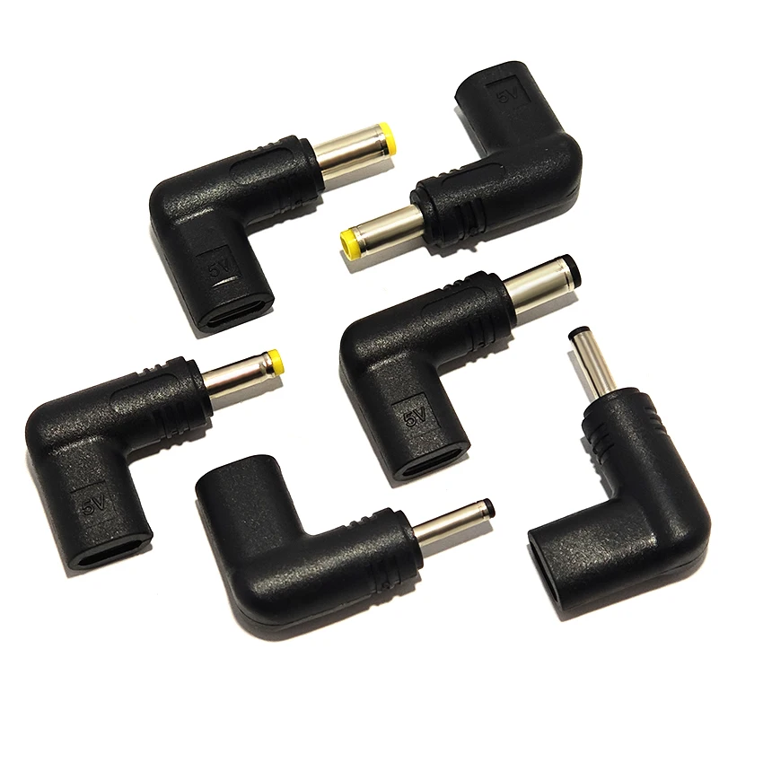 USB C PD Female to DC Male Power Connector 5V Type C to DC Jack Plug Charge Adapter Converter For 5V Charging Devices