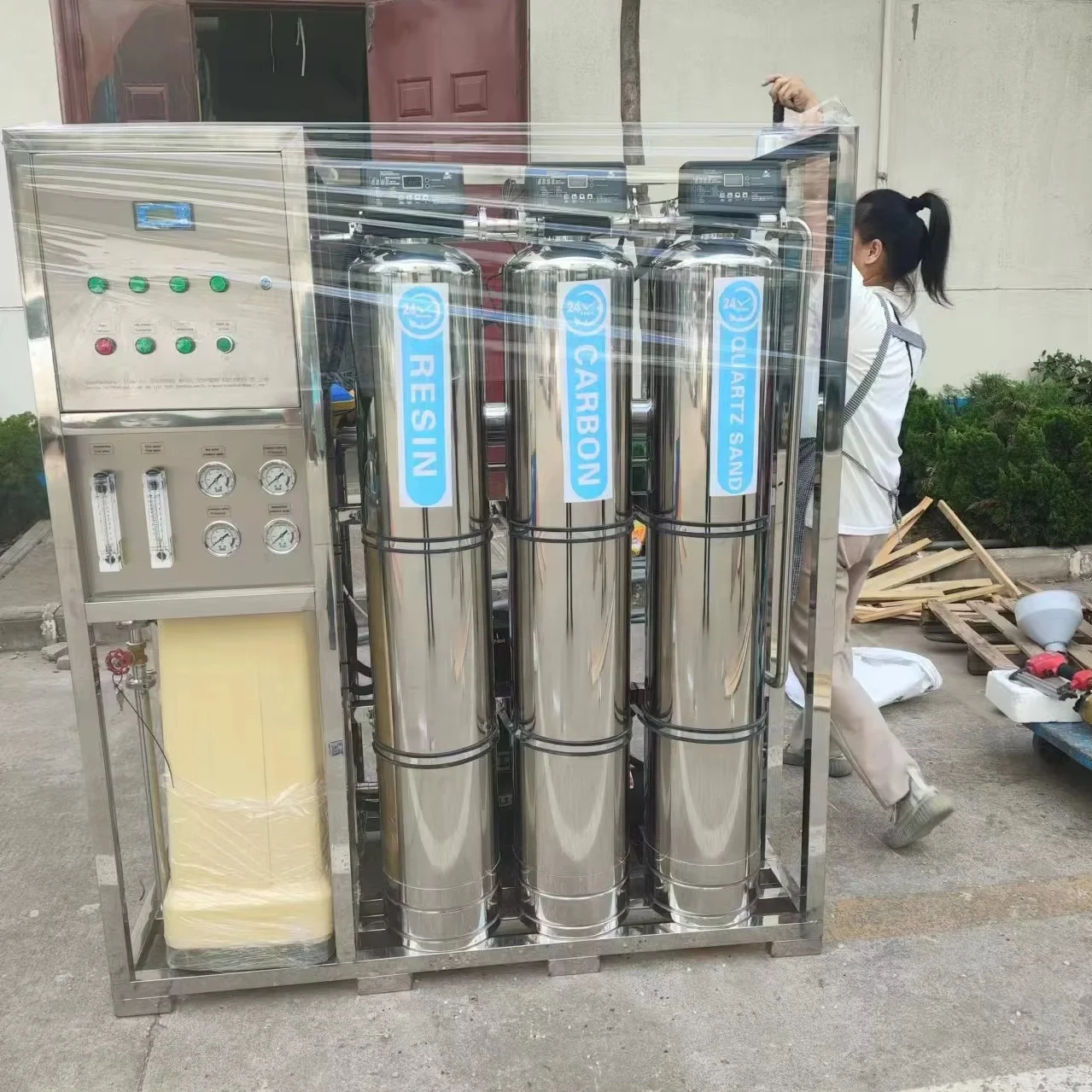 

Мини-промышленный очиститель воды большой емкости