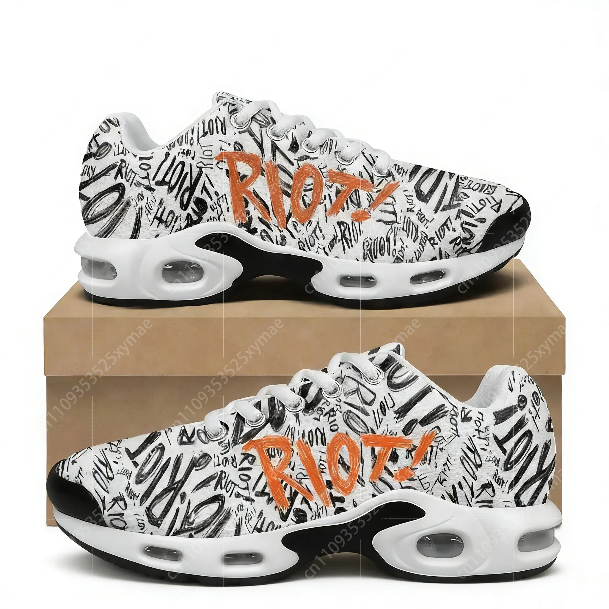 

Кроссовки Paramore Air Cushion: легкие спортивные кроссовки из сетки для мужчин, женщин и подростков, в стиле поп-музыки и рок-групп, высокое качество, индивидуальный дизайн.