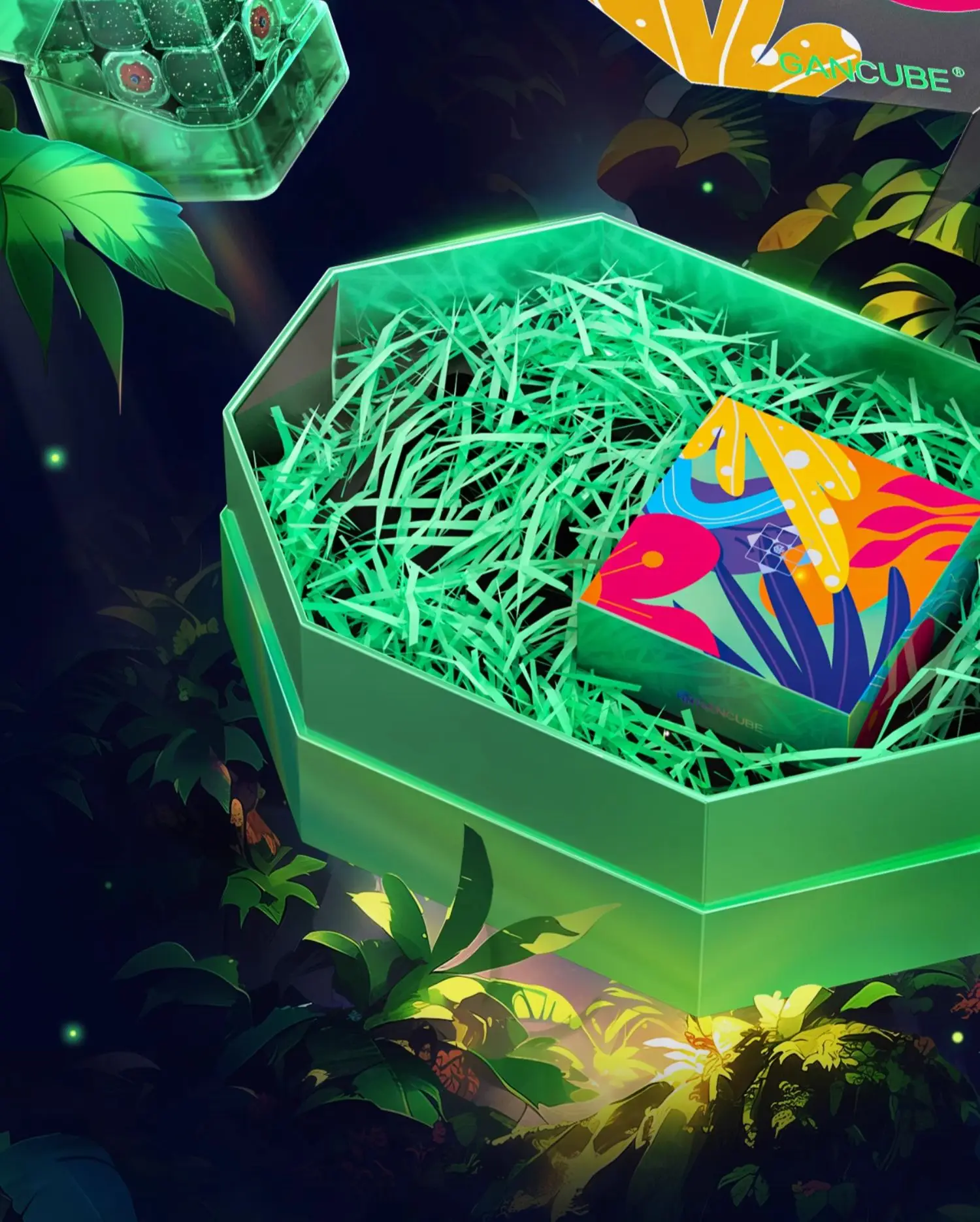 GAN15 Maglev Cube Summer 2025 Limited Edition Magnetic Magic 3x3 Speed Cube GAN15 M Bez naklejek Profesjonalne zabawki antystresowe