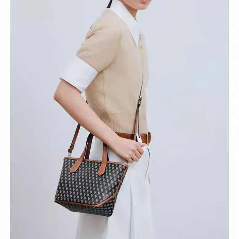 DISSONA Tote Bag 2025 New Women's Lucky Pouch Shoulder Handbag Crossbody Bag Vintage Mini Bag