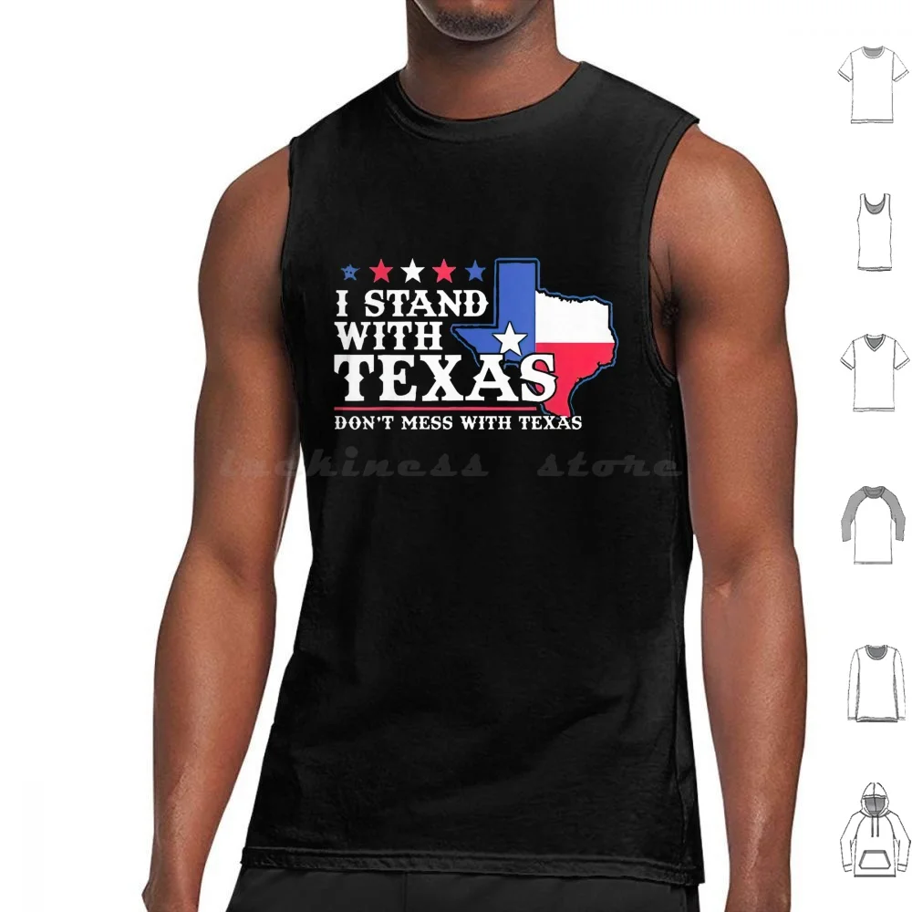 

Я стою с Техасом 2024. Не беспорядок с Техасскими майками. Хлопок с принтом. Я стою с Ильлегскими иммигрантами из Техаса.
