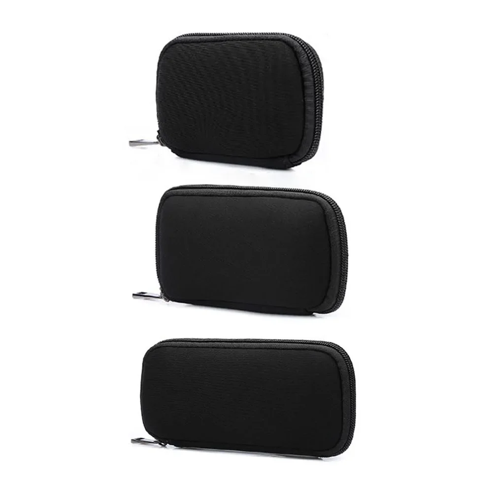 Soft Storage Bag 6 Slots/10 Slots USB Flash Drive Case Thumb Drive Holder Organizer Electronic Accessories Box for SD Card Cable
