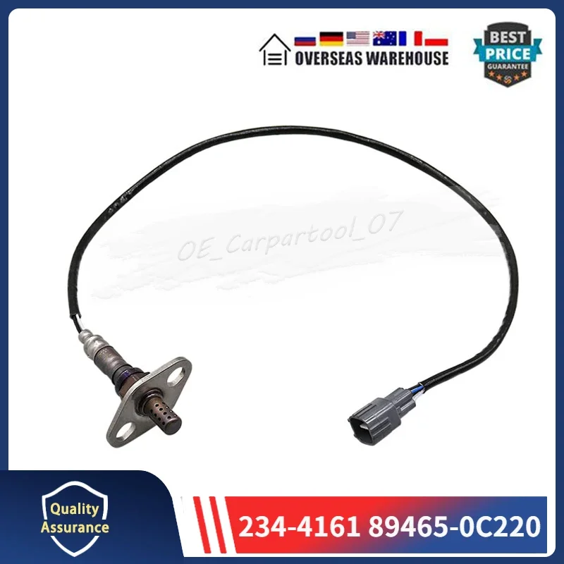 

1PCS Oxygen O2 Sensor 234-4161 89465-0C220 For 1995 1996 1997 1998 Toyota 4Runner T100 Tacoma 89465-09100 8946509240 8946539755