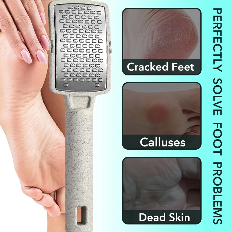 Colossal Foot Scrubber Foot File Foot Rasp Callus Remover Stainless Steel Foot Grater Foot Care Pedicure Tools