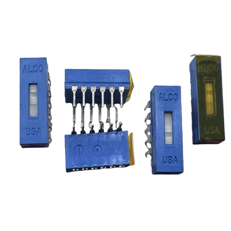 

1PCS/LOT 100% Japanese ALCO ASF42 DIP Switch 1-Position 12-Pin Through-Hole 2-Position Switching Slide-Type IC Electronic