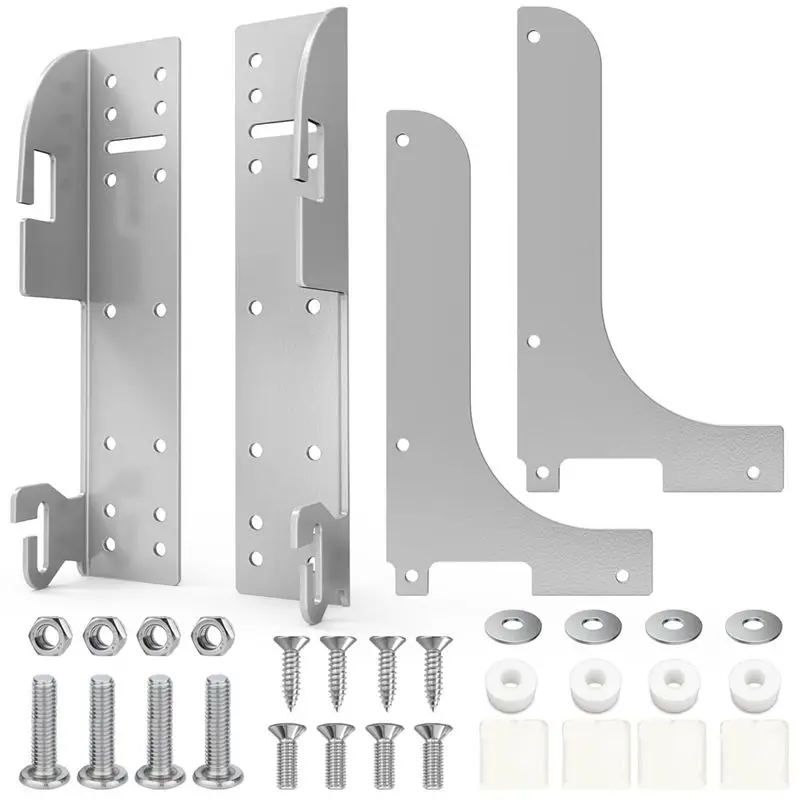 ABMI-For Kitchen Base Cabinet Organizer For Rev-A-Shelf 5WB1 5WB2 Series Basket RV Shelf Door Kit 5WB-DMKIT Door Mount Kit,