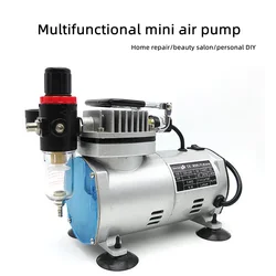 18B Airbrush Air Pump Small High-pressure Pump Painting and Coloring Air Compressor Professional Furniture Repair Spray Machine