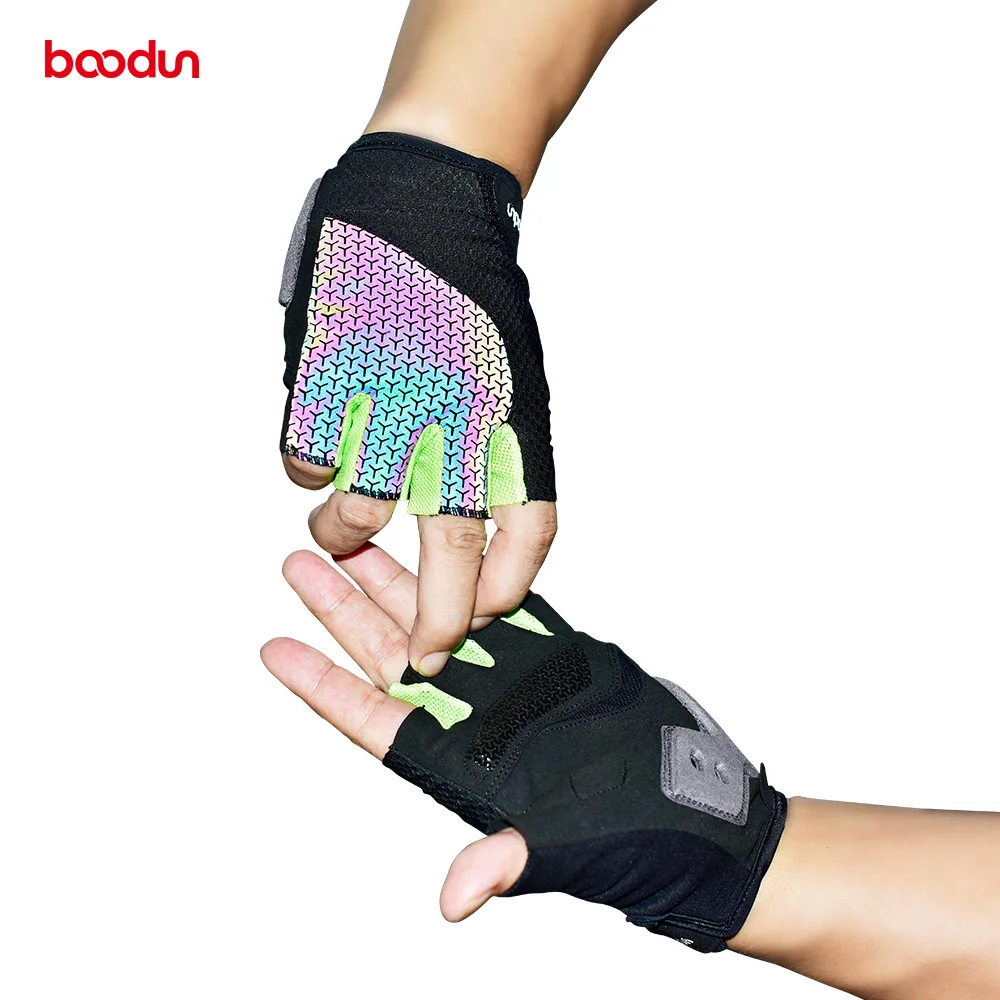 Men Cycling Bicycle Gloves Half Finger Gym Gloves Women Mitten Breathable Anti-slip Glove Fitness Sport Training Gloves 1313