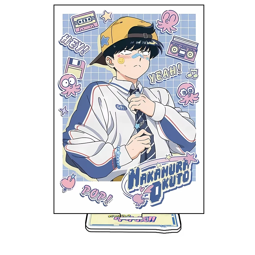 Go for It Nakamura Kun Acrylic Stand Figure Okuto Aiki Hirose Decora Style Anime Desktop Decoration Kawaii Model Plate Keychain