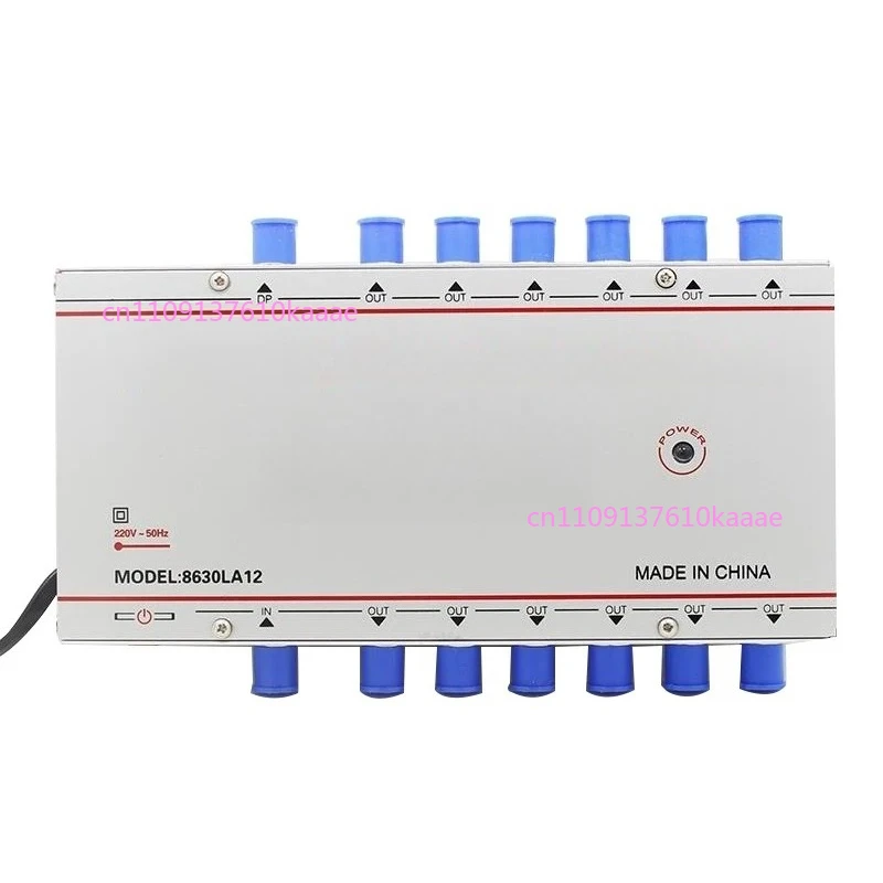 

8630LA10 8630LA12 Бытовой усилитель сигнала CATV (аналоговый/цифровой) 1 вход 10 выходов / 1 вход 12 выходов