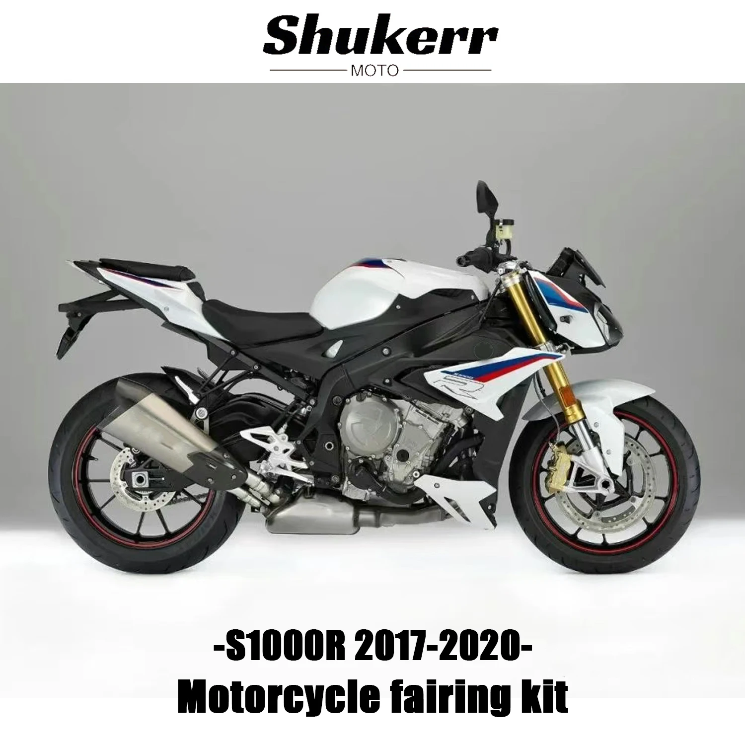 New Abs Motorcycle Plastics Fairing Kit Injection Mold Bodywork Panel Kit Fit for Bmw S1000R 2017 2018 2019 2020