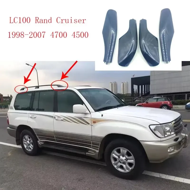 

For Toyota Land Cruiser LC100 4500 4700 1998-2007 Roof Rack Replacement Parts Luggage Rack Trim Protective Cover for Car Travel