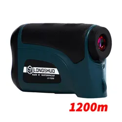 LONGSHUO Hunting Rangefinder Telescope Laser Golf Rangefinder Distance Meter lock flag slope pin Vibration prompt