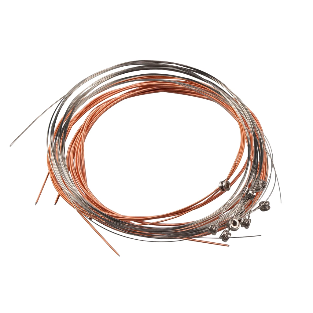 NAOMI Alice A2012 12 Strings Acoustic Guitar Strings 010-026 Stainless Steel Core Coated Copper Alloy Wound  Strings Set