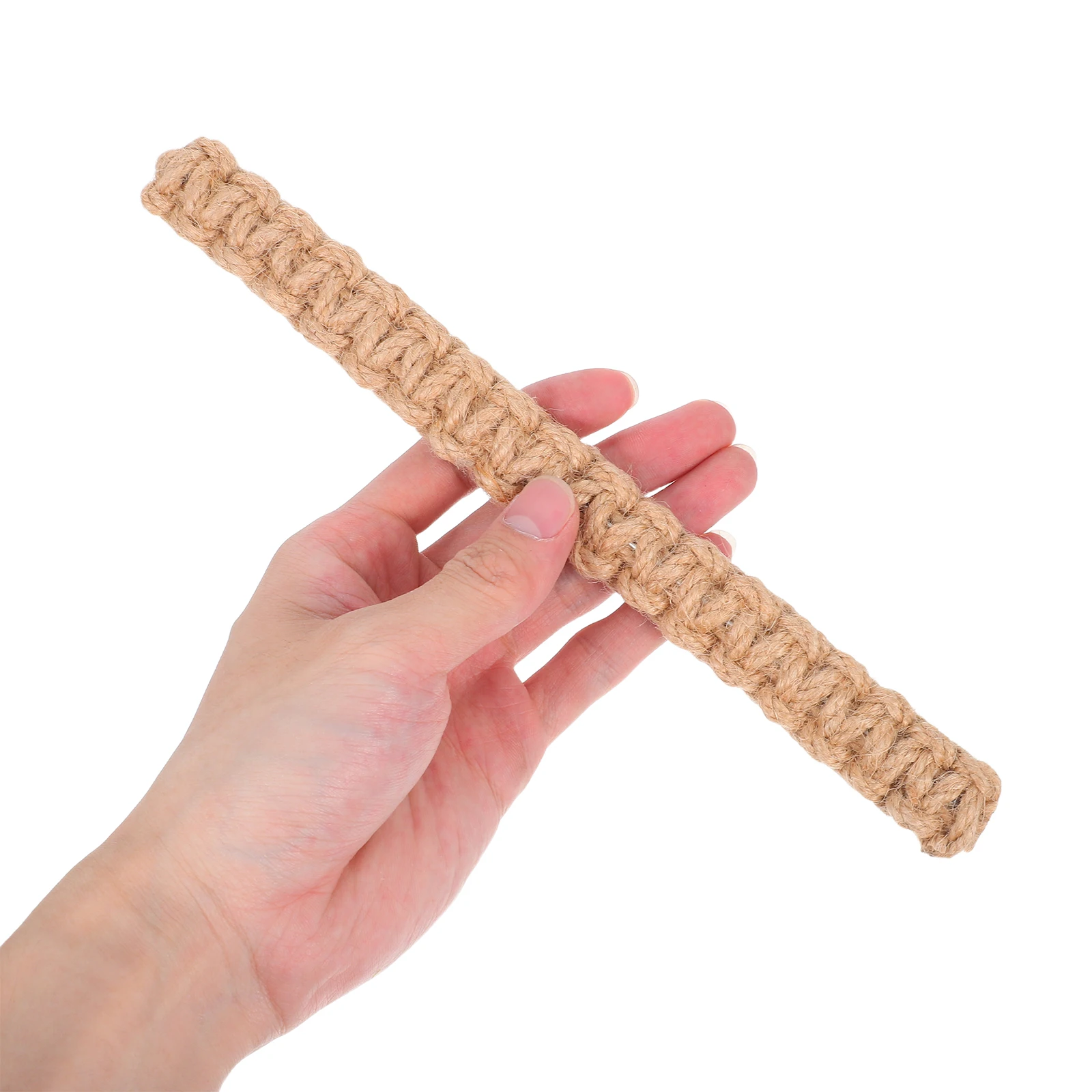 

4pcs Tiebacks Khaki Rope Handmade Woven Boho Style For Curtains Drapes Rope Curtain Buckle Farmhouse Decor