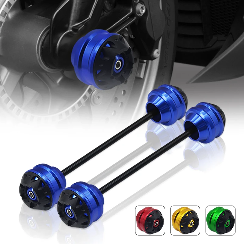 

2025 Motorcycle Accessories For 675SR-R 675SRR 675srr Front & Rear Wheel Axle Fork Crash Slider Falling Protector Pad