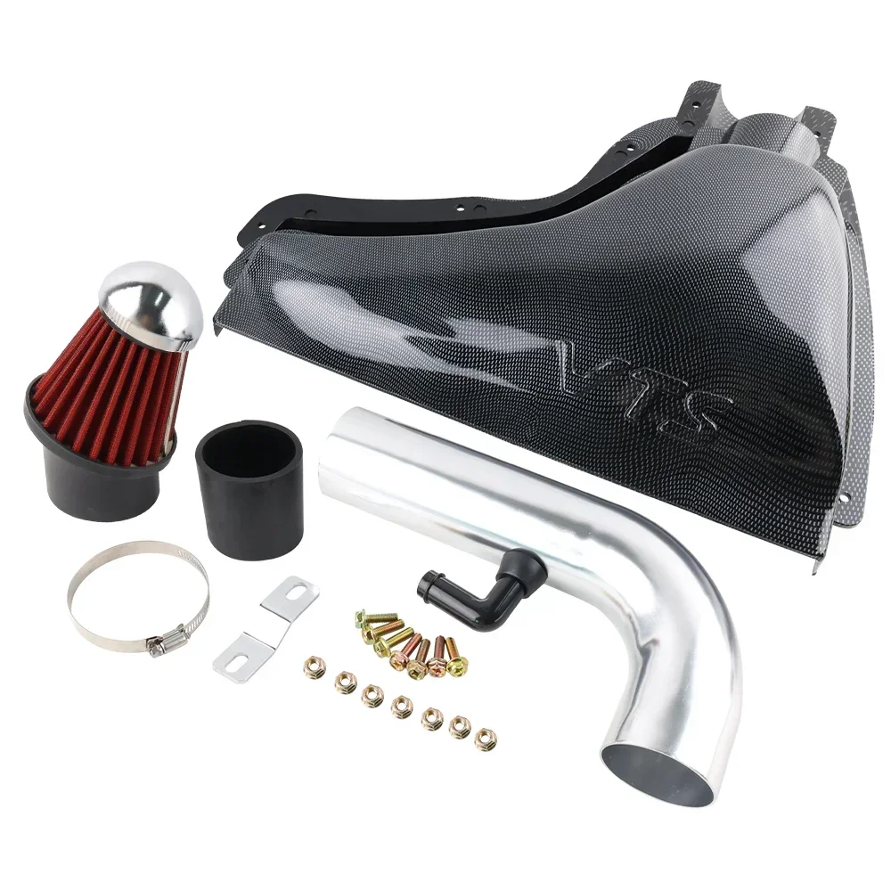 Car Modification Air Intake System Steel Heat Shield Filter Air Inlet Systems Intake Box Air Filter For Peugeot 306 VTS