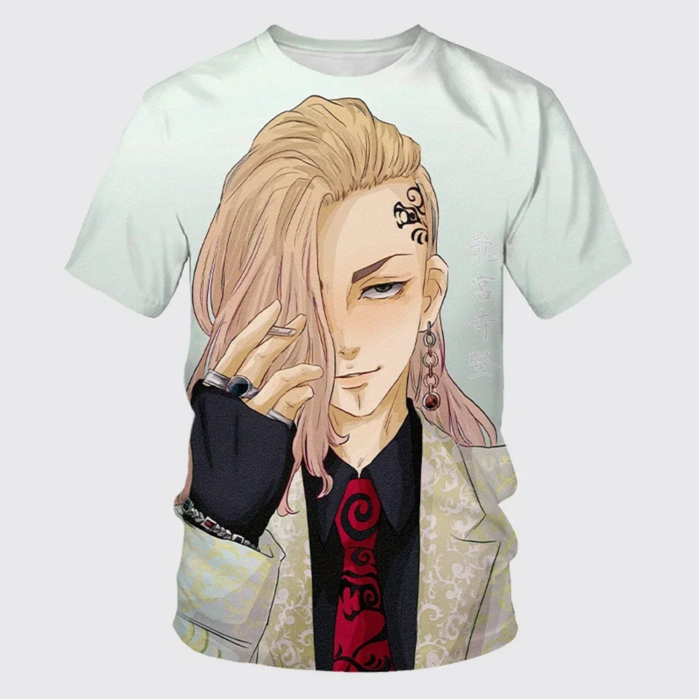 New Unisex Casual Street Style T-shirts Anime Tokyo Revengers 3D Printed T Shirt