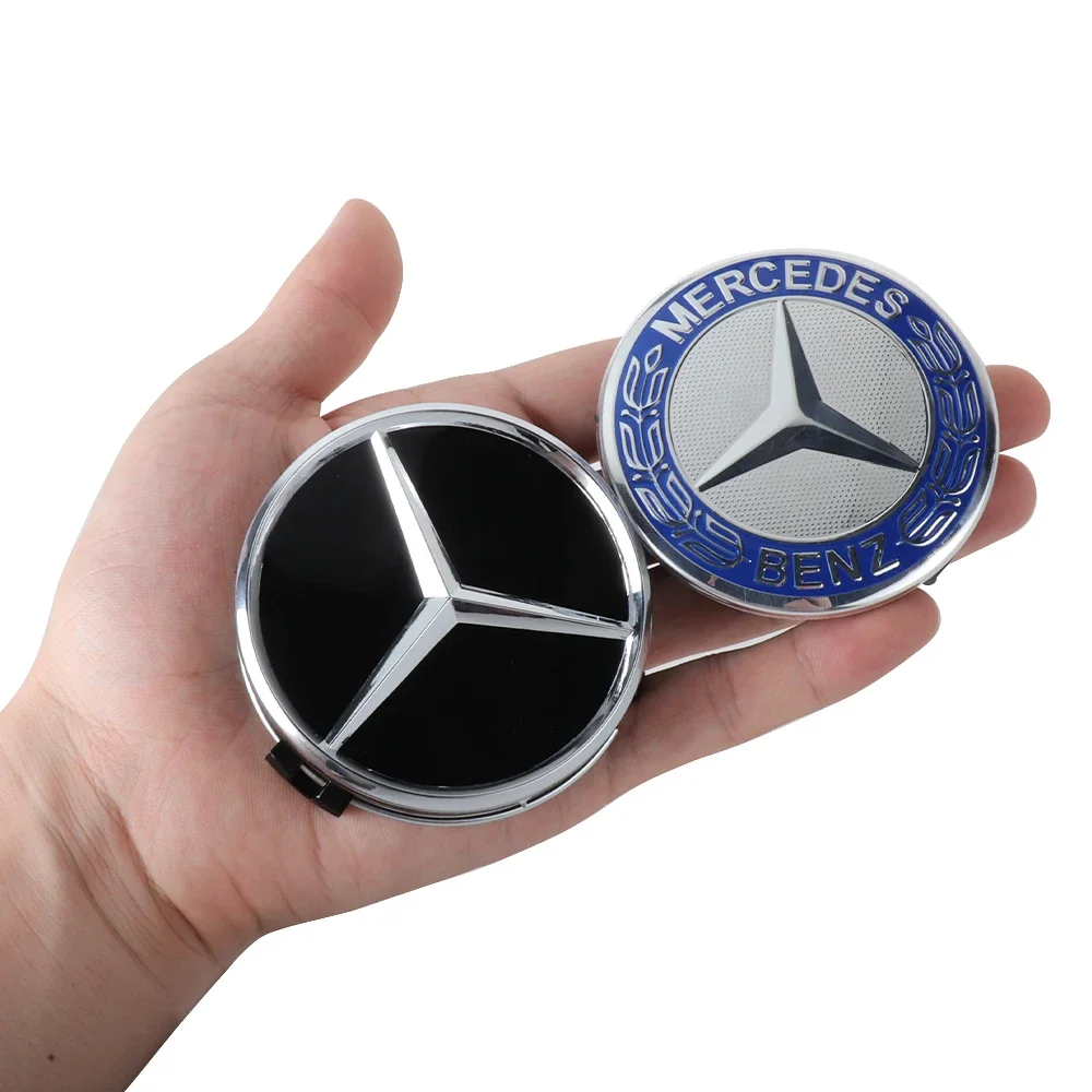 75mm Car Wheel Center Hub Caps Emblem car Accessories For Mercedes Benz Maybach AMG W212 W213 CLE CL GLA GLK C180 E300 S200