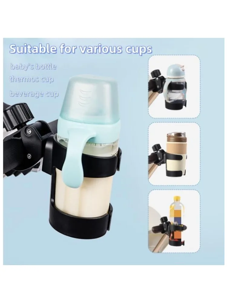 AliExpress NONE Universal Water Bottle Cup Holder Bike Stroller Milk Bottle Rack for Bicycle Electric Scooter Baby Stroller Outdoor Cycling