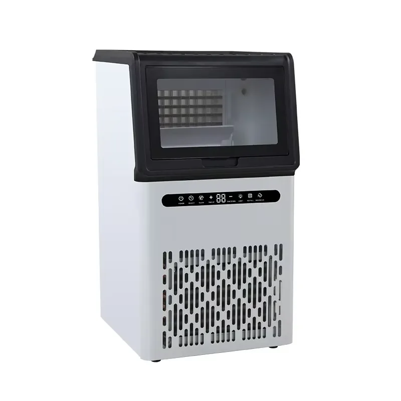 For Commercial Countertop Ice Cube New Design Stainless Steel Automatic 30kg/24h Block Ce Making Machine for Restaurant